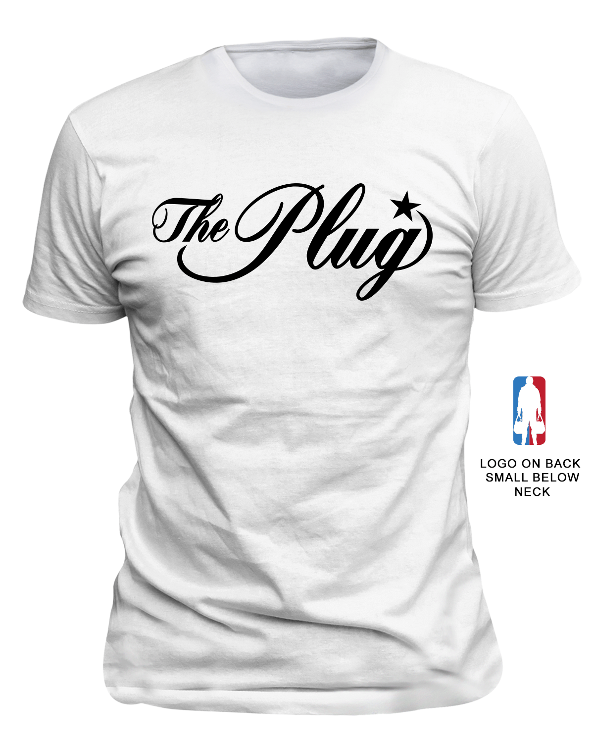 The Plug | Big Logo & Script T-Shirt | The Plug Brand