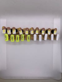 Medium Square Press On Nail Set 16