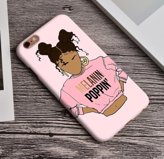 Image of “ Melanin’ Poppin” Case ( Preorder )