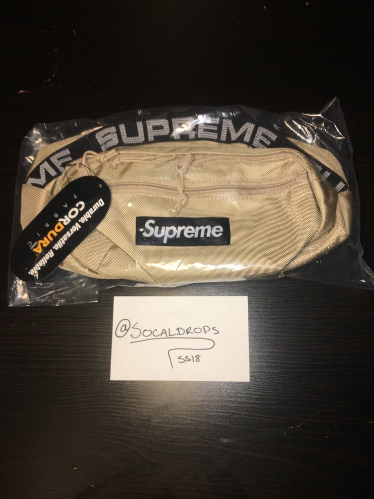 Image of Supreme Waist Bag Tan