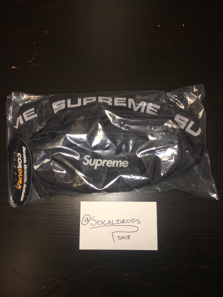 Image of Supreme Waist Bag Black