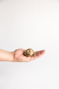 Image 3 of Tiny Golden Daruma Wishing Dolls  * Only Matte Palladium Left*