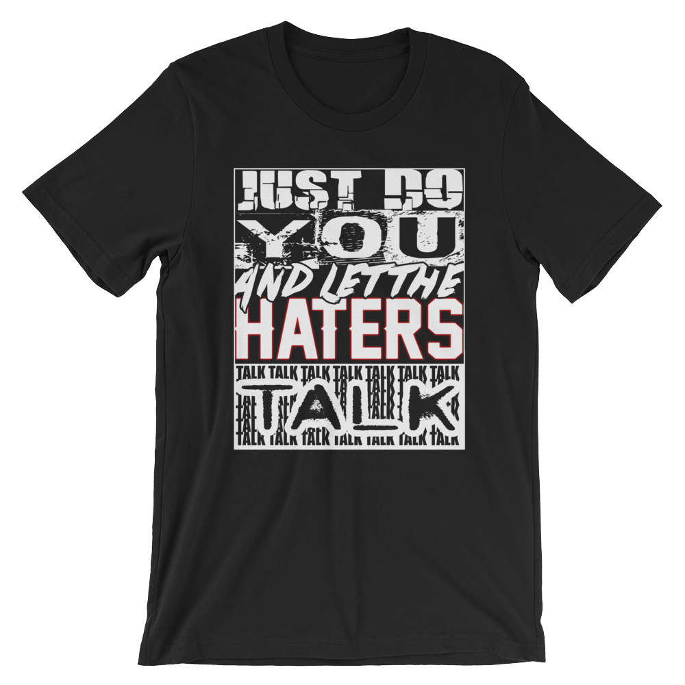 Image of Haters Talk T-Shirt Black