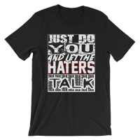 Image 1 of Haters Talk T-Shirt Black