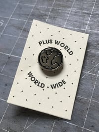 Plus World Pin