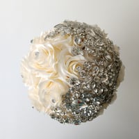 Image 3 of "Michelle" Brooch Bouquet (Available in other colors)