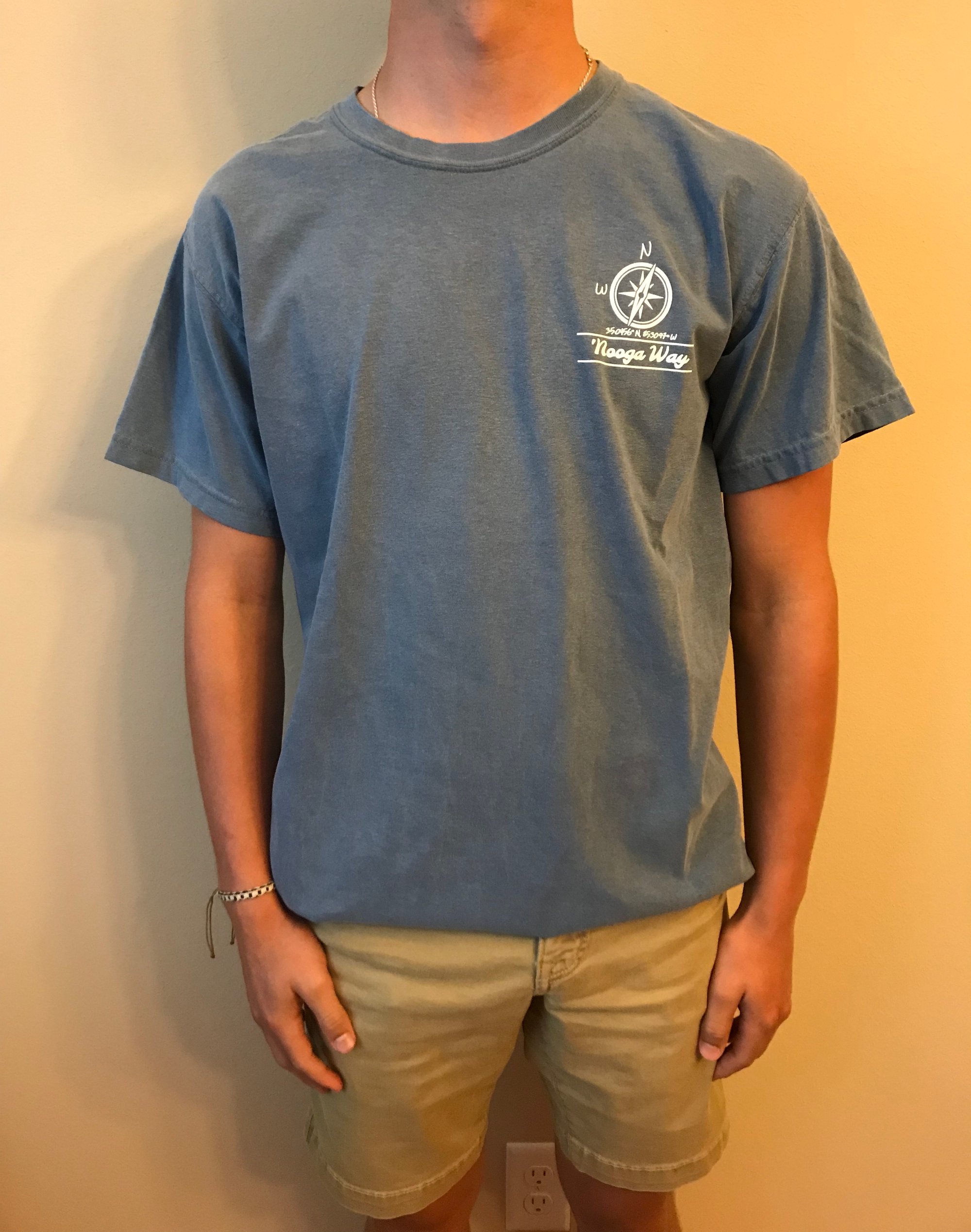 Nooga Way Comfort Color T Shirt Denim Nooga Way