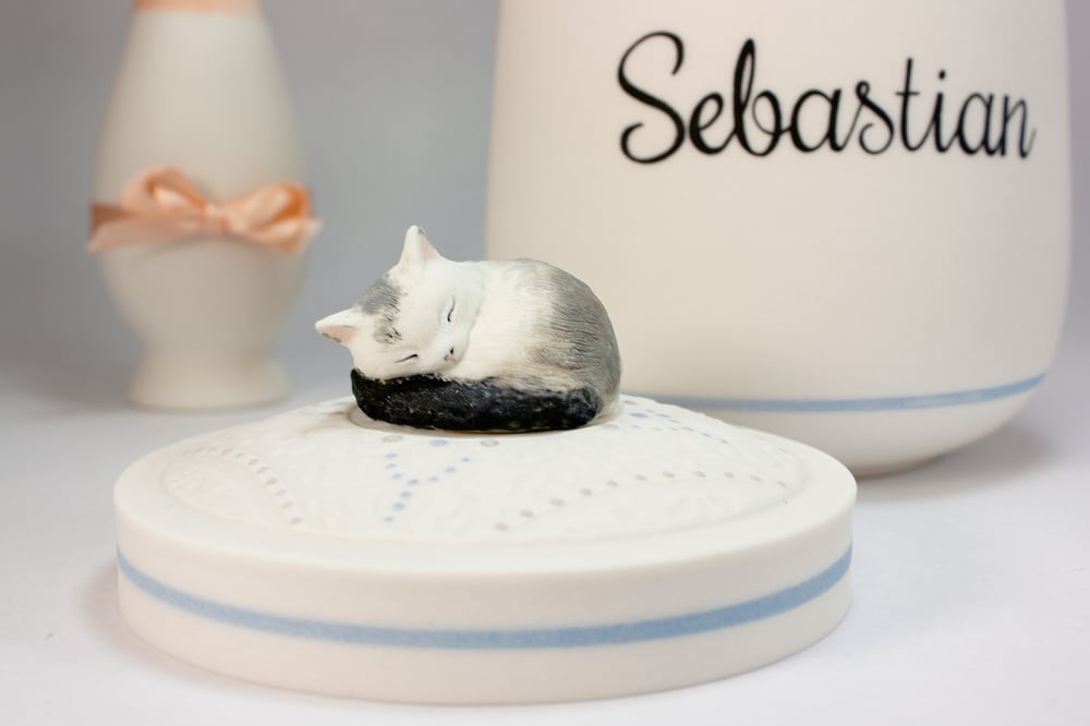 Image of Ragdoll Cat, Persian Cat, Maine Coon, Harlequin Custom Cat Urn