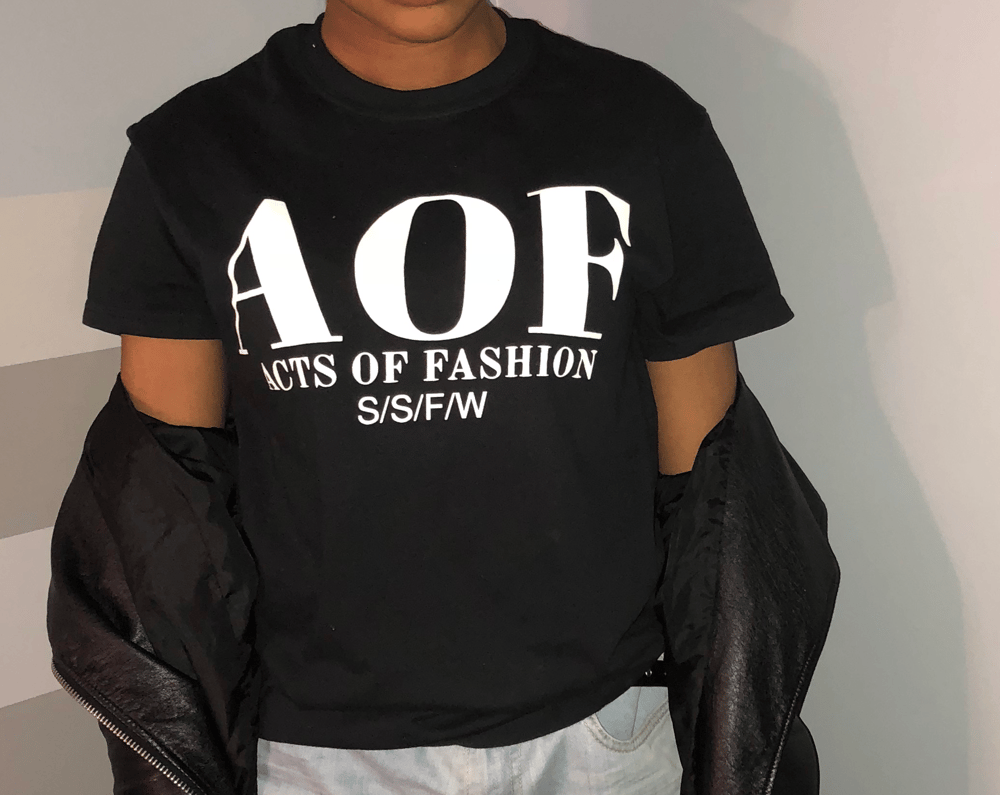 Image of Acts of Fashion Spring, Summer, Fall, Winter Logo Tee