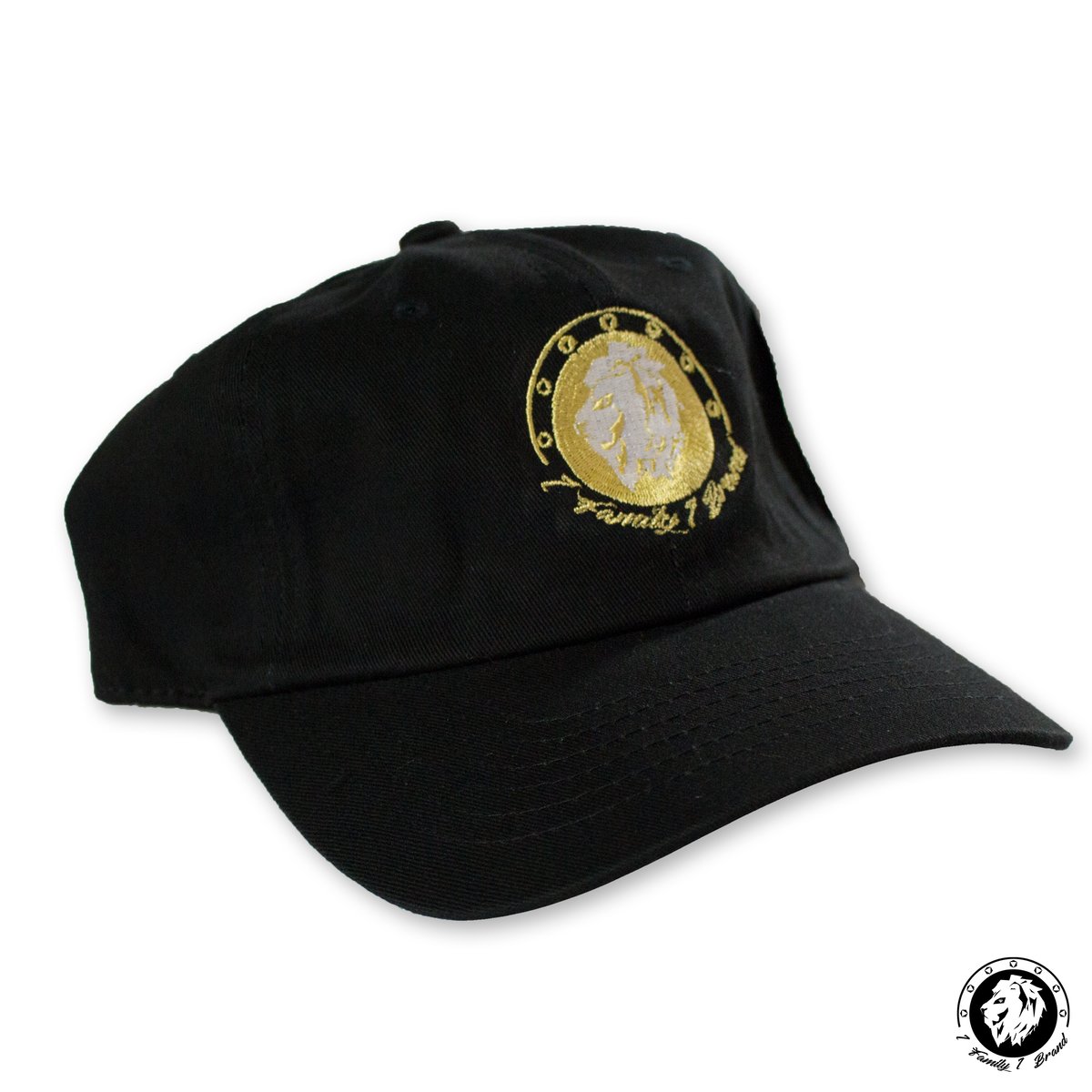 Image of Dad Hat (Black/Gold)