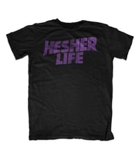 OFFICIAL - HESHER LIFE - "HENRY" BLACK SHIRT