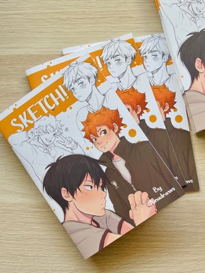 Image of Sketch! Fanzine [Yellow, Green, Red, Blue)