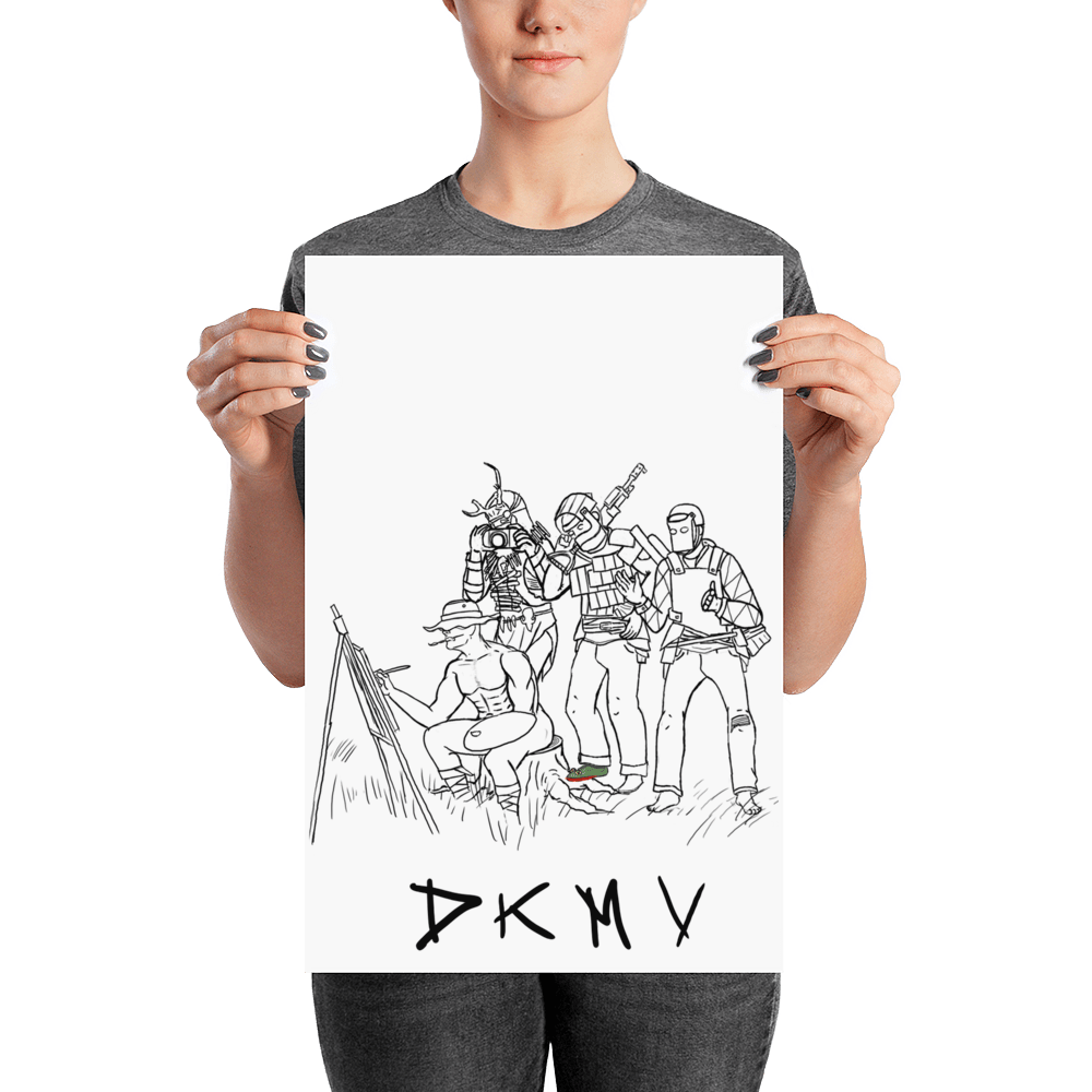 Image of DontKillMyVibe Poster (With Lettering)
