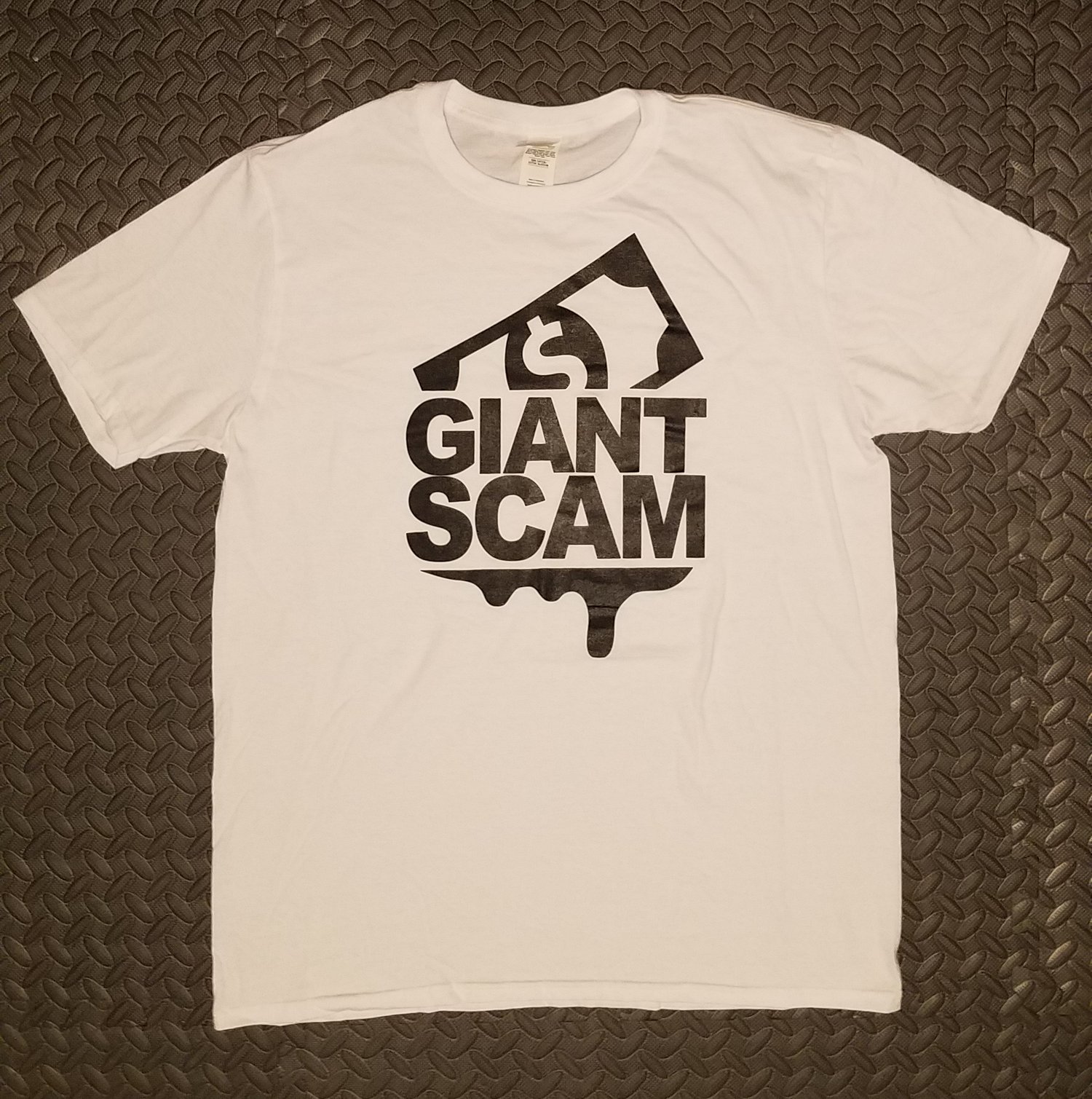 Image of Giant Scam Drip Shirt - White