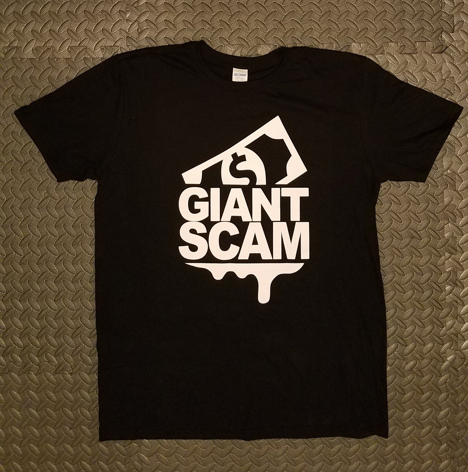 Image of Giant Scam Drip Shirt - Black