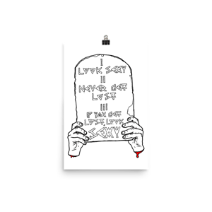 Image of The 3 Rules (Poster)