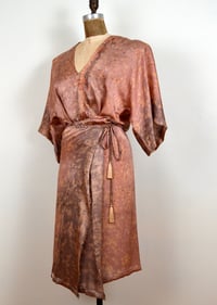 Image 4 of Rose Kimono Wrap dress