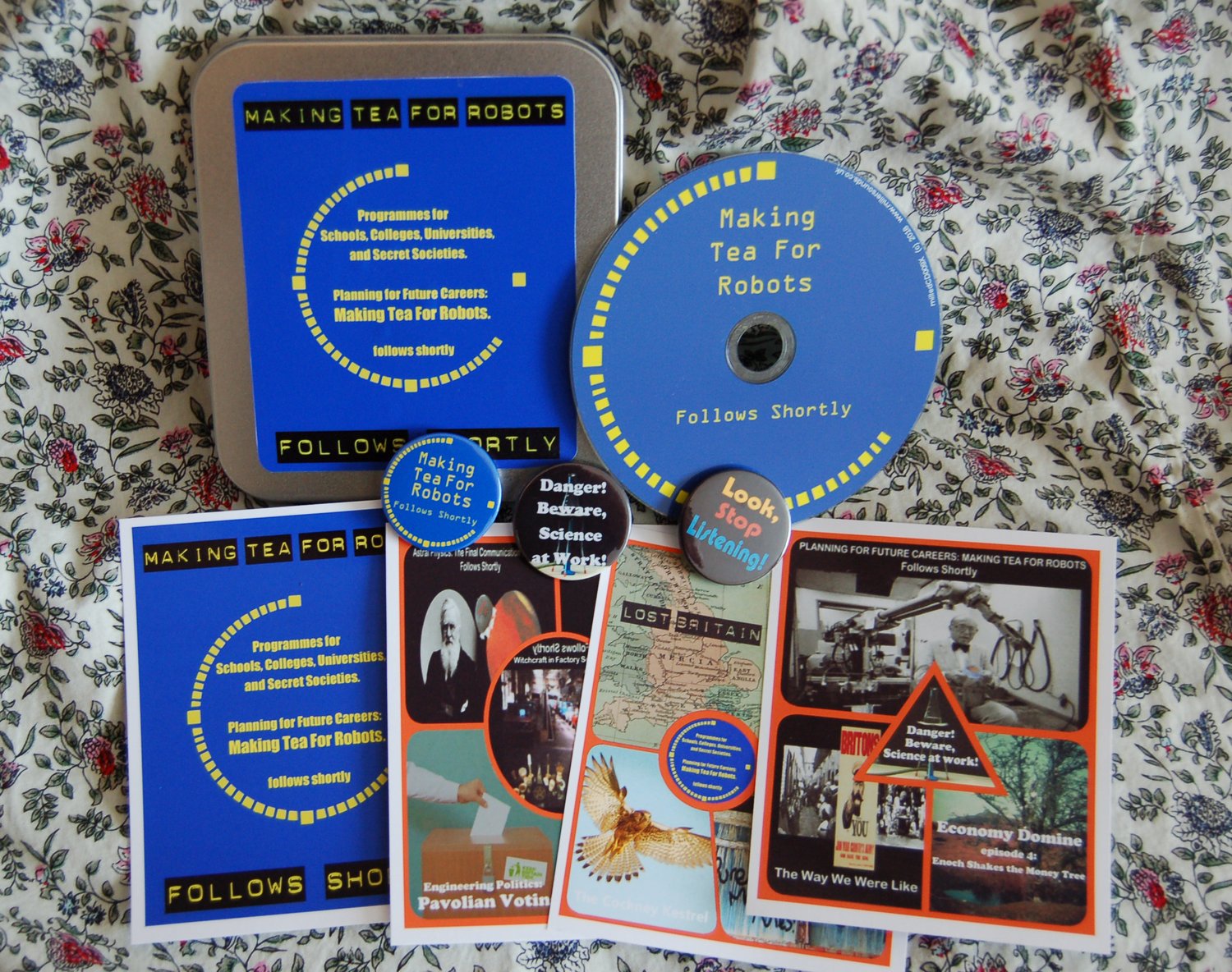 Image of Follows Shortly by Making Tea For Robots (Deluxe Edition CD)