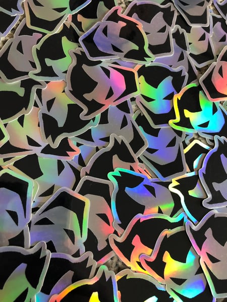 Image of Holographic Joker Logo Sticker