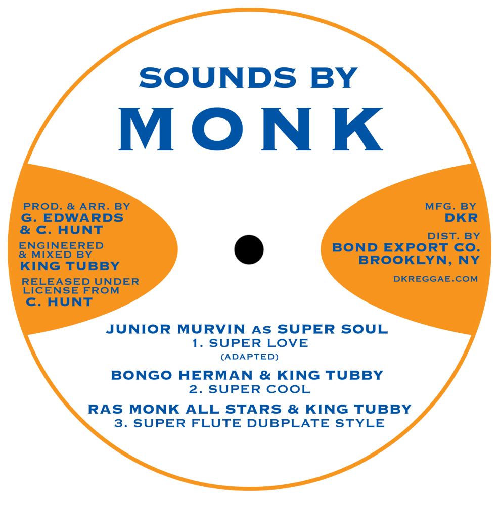 Image of Junior Murvin / I Roy - Super Love / Flying High 12" EP (Sounds By Monk)