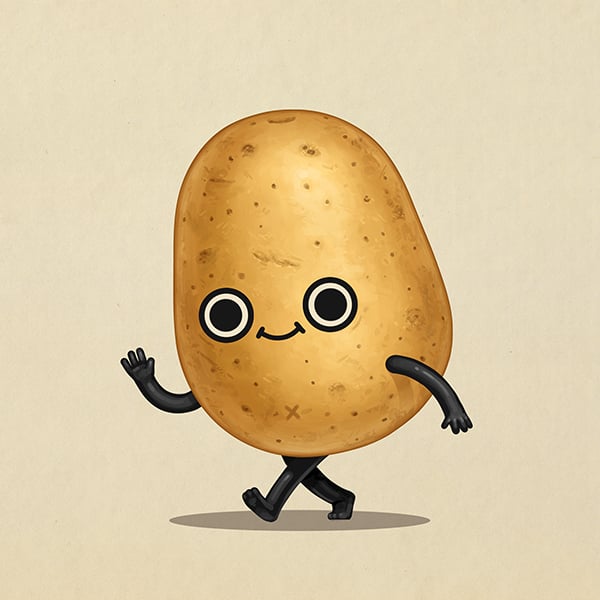 Image of The Potato of Happiness I