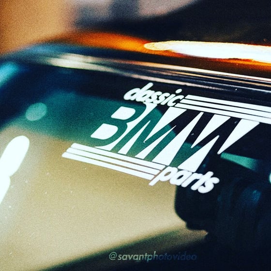 Image of Classic BMW Parts Sticker