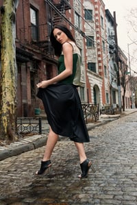 Image 1 of LINEN High Waist Suzanna Skirt