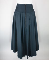 Image 4 of POLISHED COTTON High Waist Suzanna Skirt