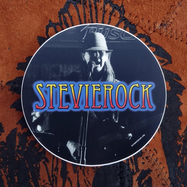 Image of Stevierock Circle Sticker
