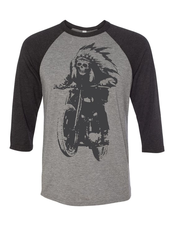 Image of OFFICIAL - MOTHERLODE - "CHIEF"  3/4 SLEEVE SHIRT