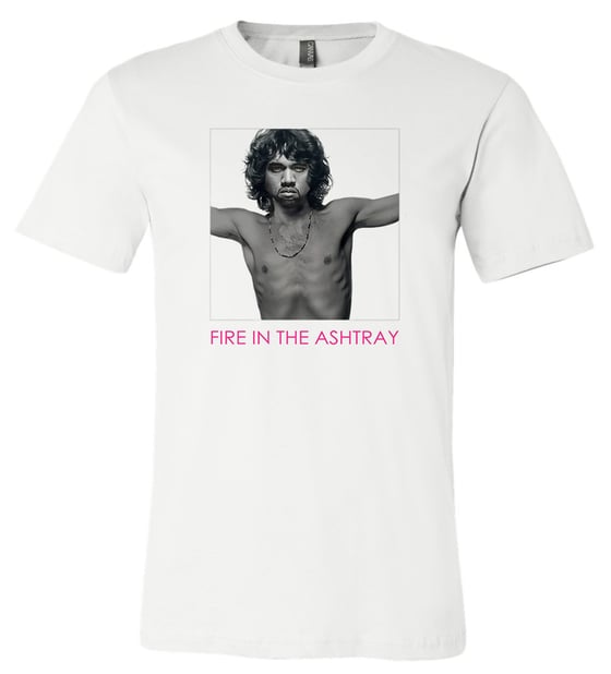 Image of OFFICIAL - FIRE IN THE ASHTRAY - "THE YESUS LIZARD" SHIRT