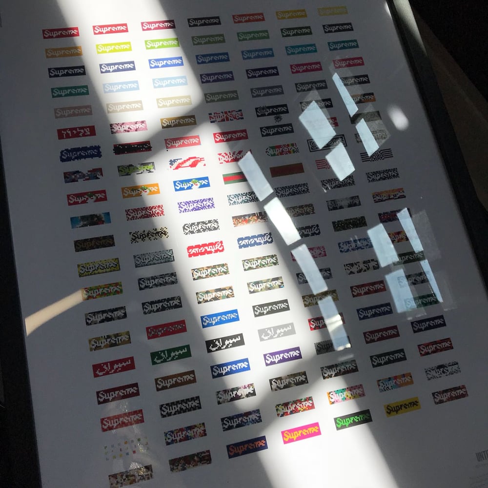 Image of Supreme Box Logo Archive