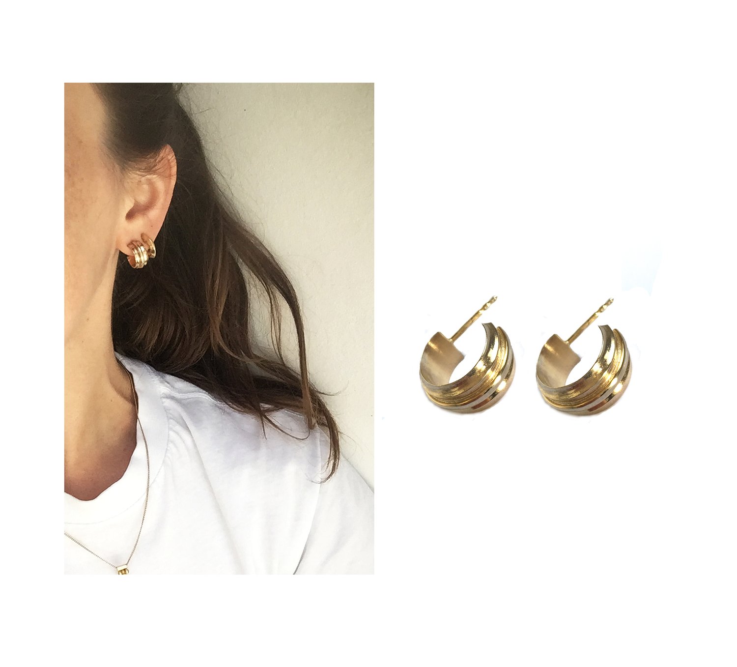 Image of YouTurn earring /tiny