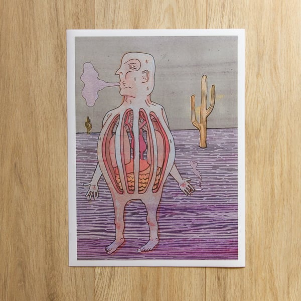 Image of 'Desert Smoker' Giclee Print