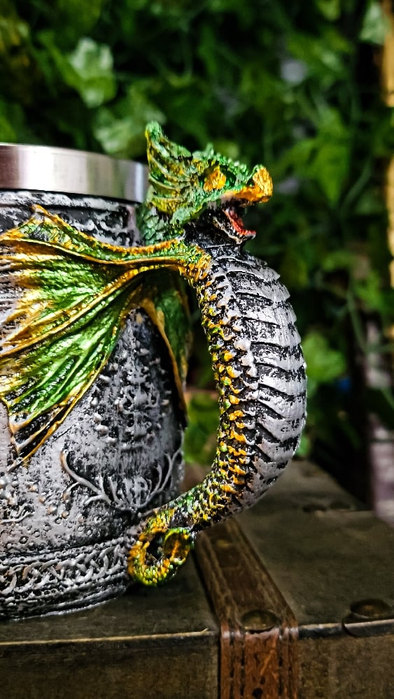 ๐The Armored Kingdom Legacy of the Firewing Dragon Mug