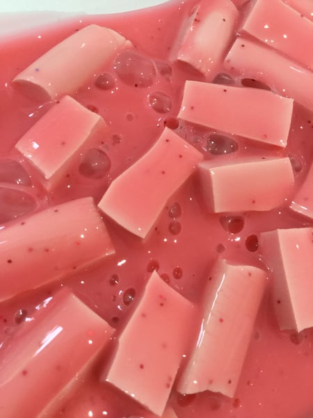 Image of 6oz Strawberry Soda Pop Slime - Scented