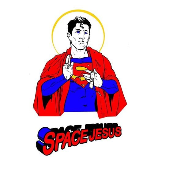 Image of Space Jesus T-Shirt