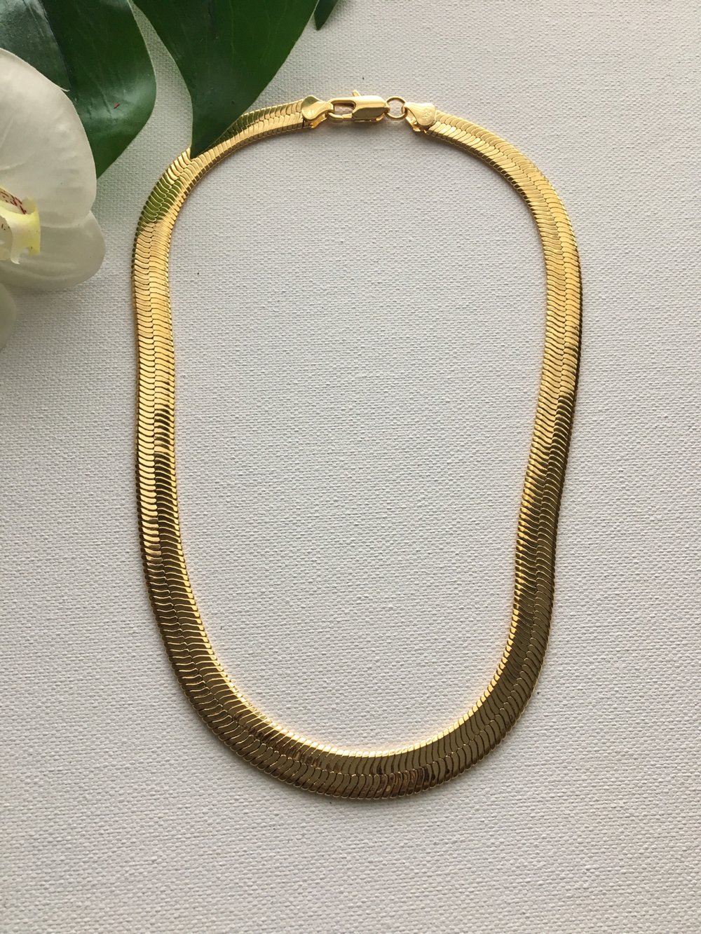 Nirvana Wild — NASTY • Herringbone Snake Chain