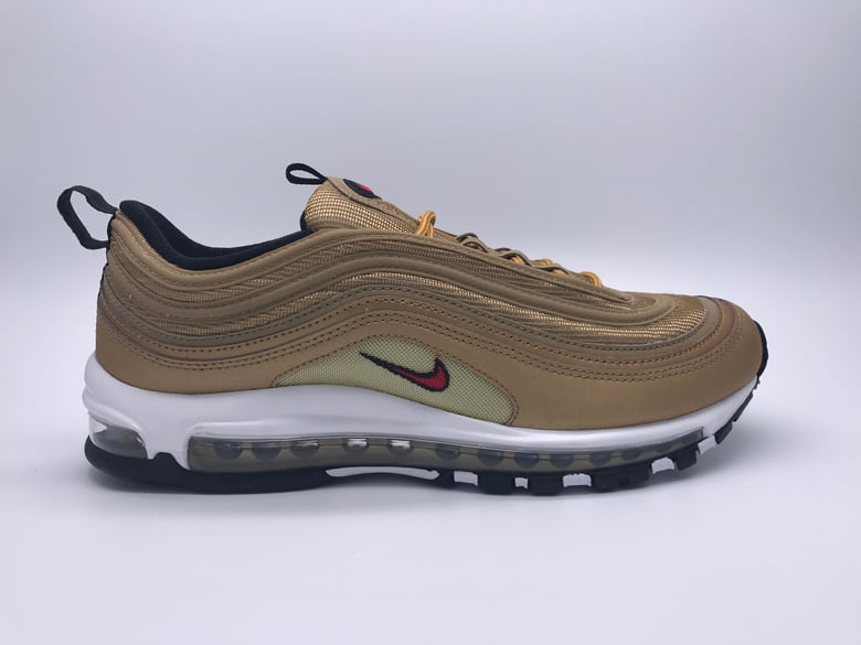 Image of NIKE AIR MAX 97 OG QS "METALLIC GOLD"
