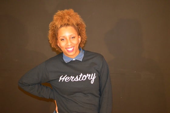 Image of Herstory Sweatshirt - Black