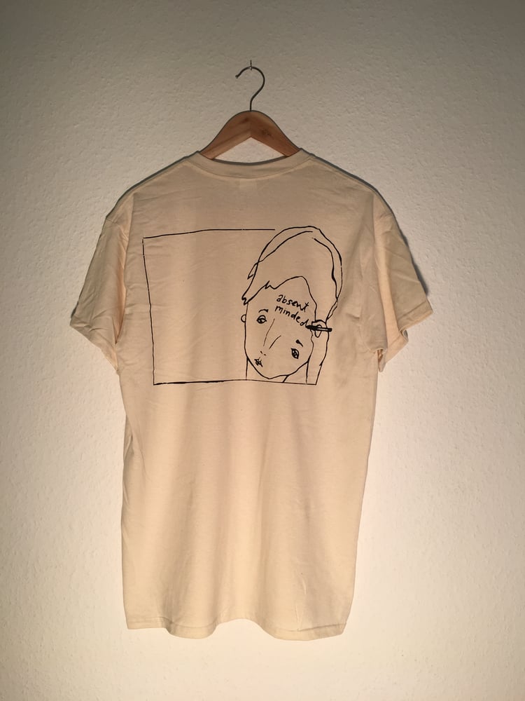 Image of Shirt "Absent Minded" (true white)