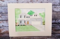 Image 3 of Custom Watercolor House Painting