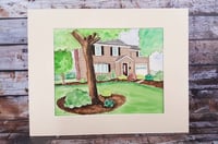 Image 4 of Custom Watercolor House Painting