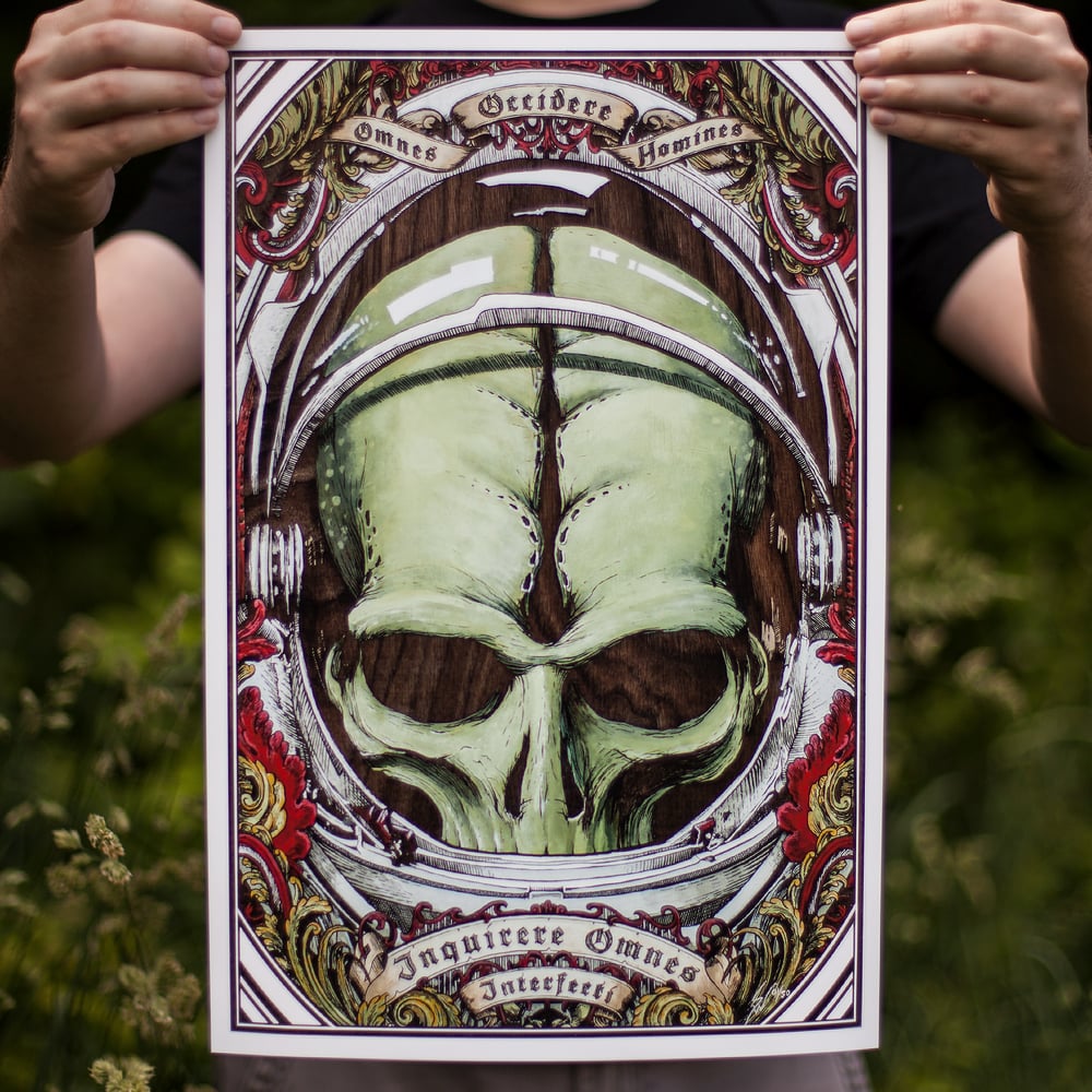 Image of Alien Invader - Fine Art Print