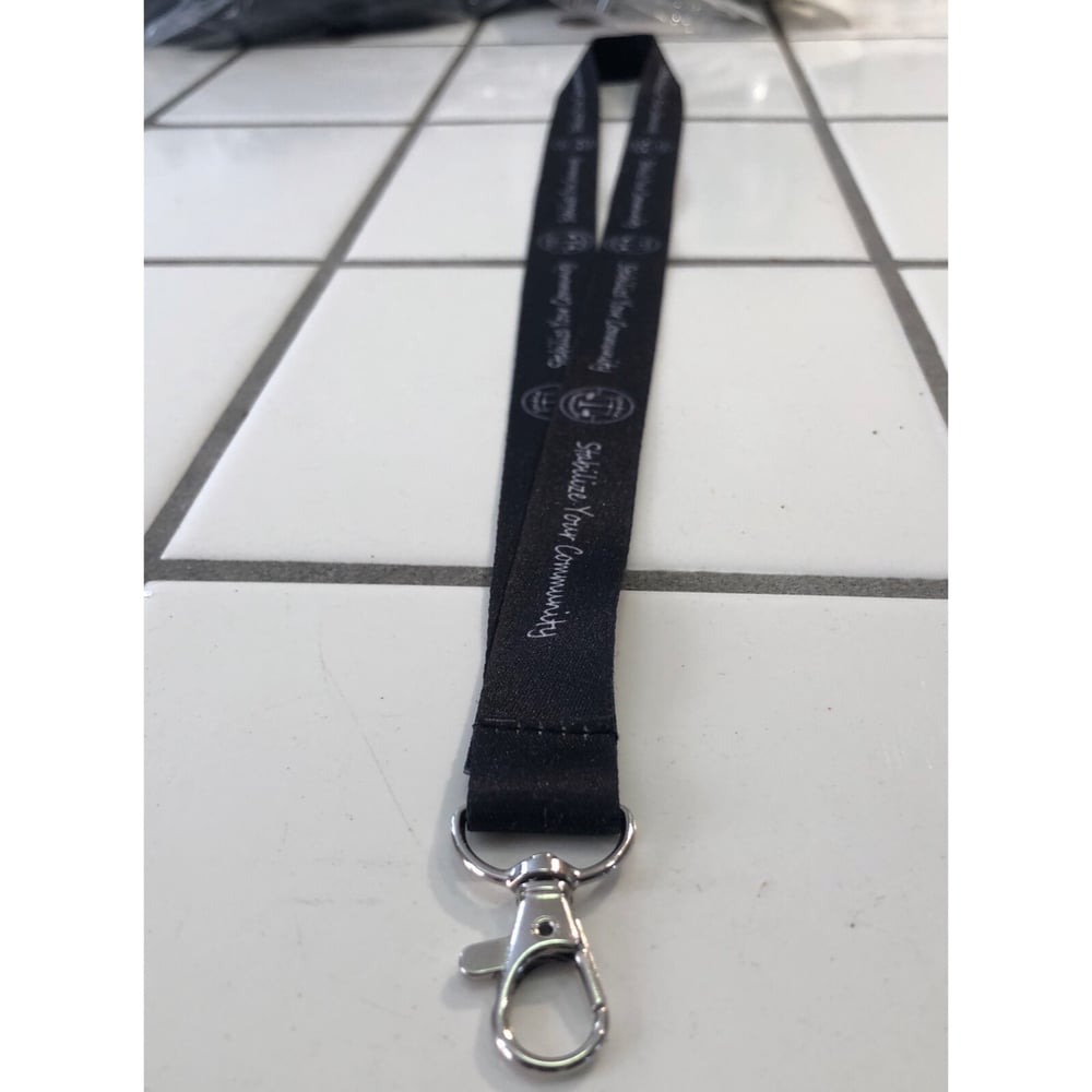 Image of “Stabilize Your Community” Key Chain Lanyard!