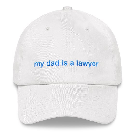 Image of privilege 3.0 dad hat (white)