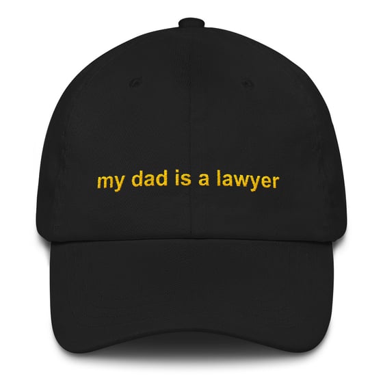 Image of privilege 3.0 dad hat (black)