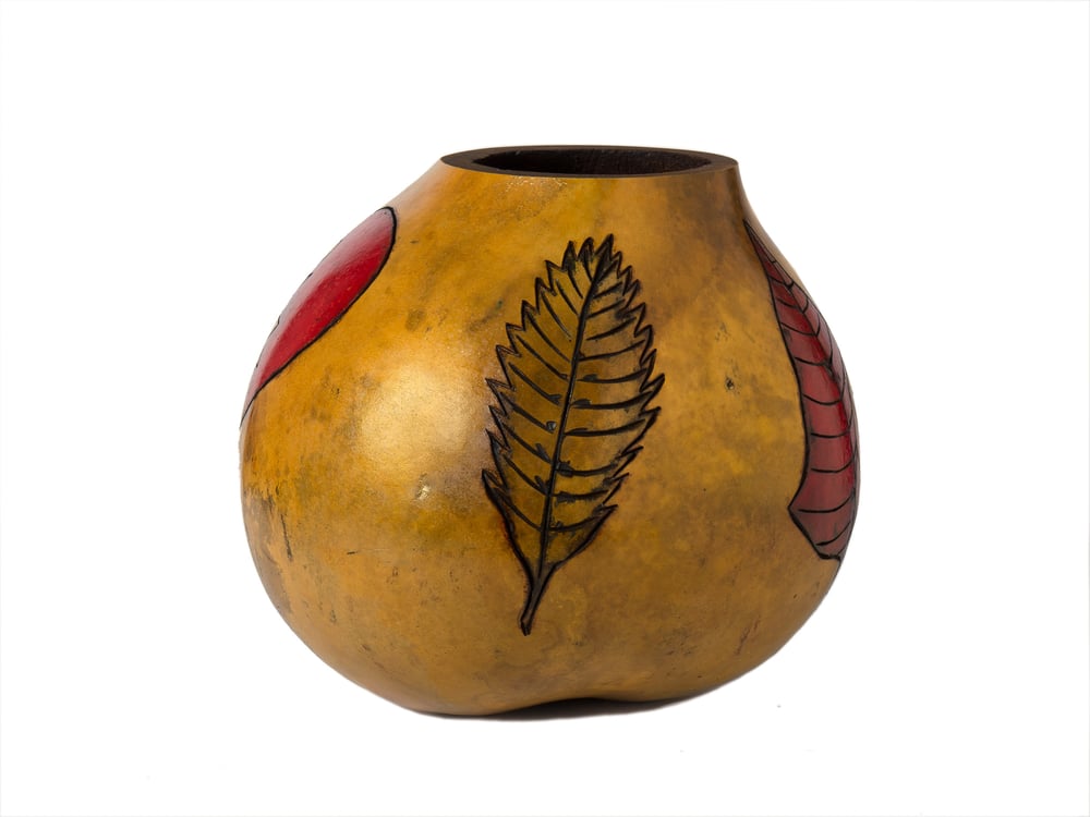Image of Sankofa Bowl With Leaves