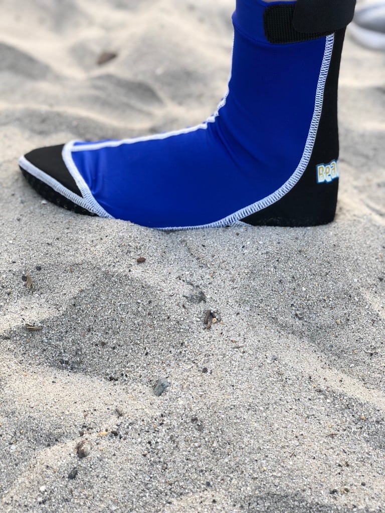 Sand Socks Blue Beach Blast