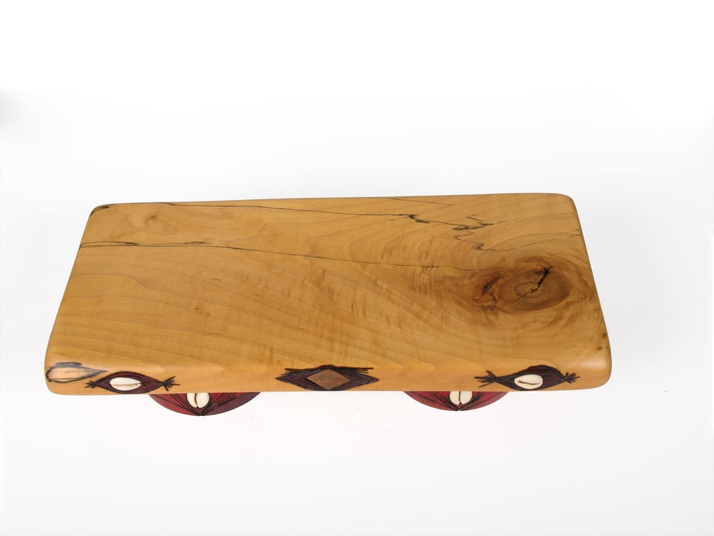 Image of Big Gourd with Wood Stand